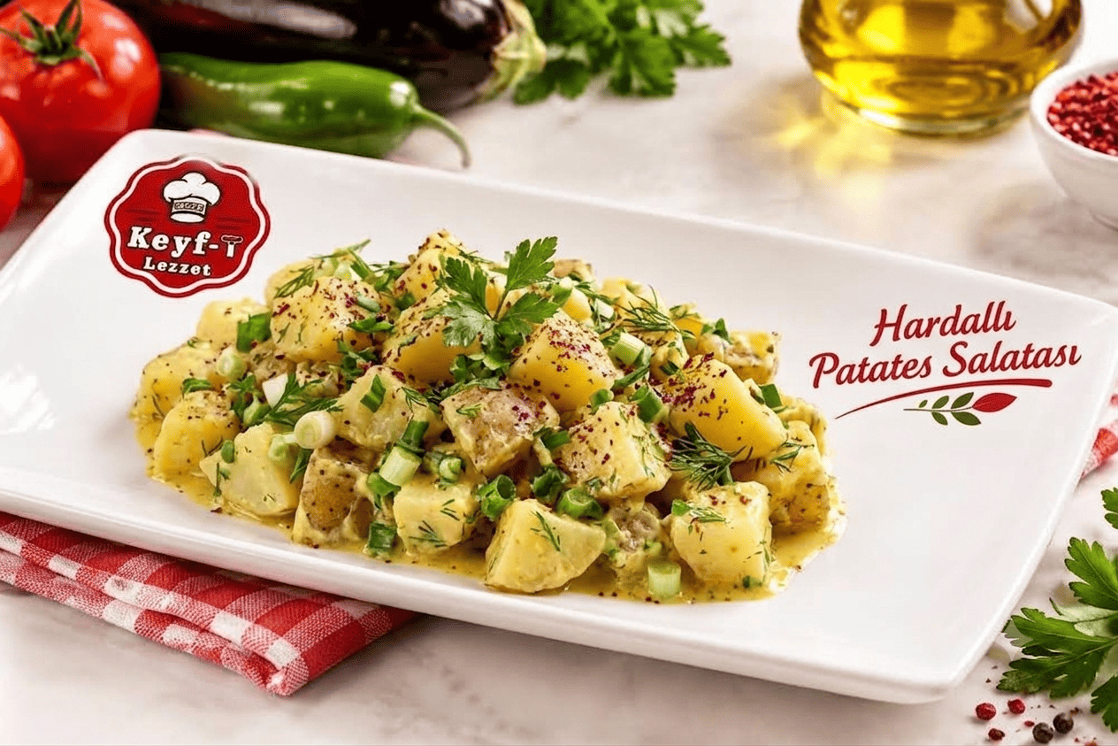 Hardallı Patates Salatası