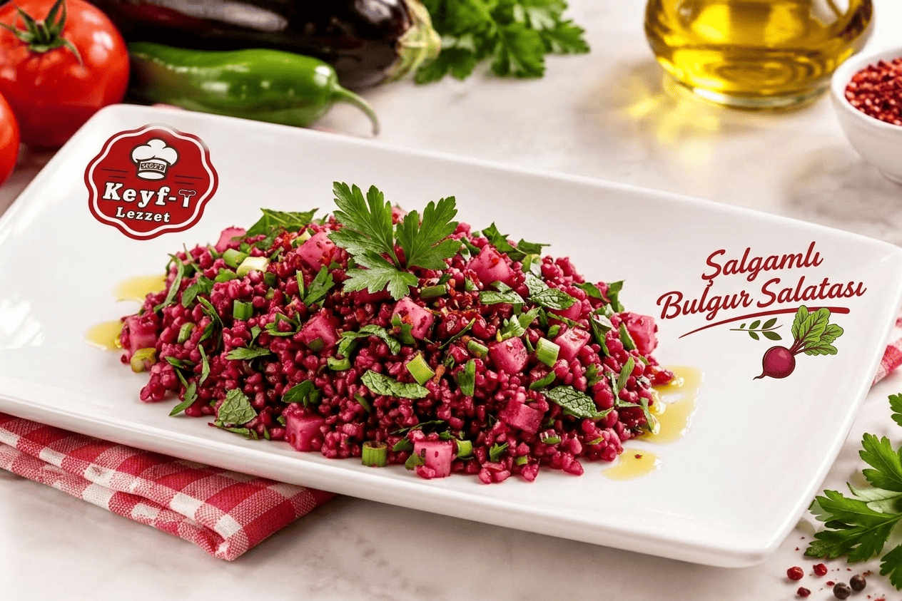 Şalgamlı Bulgur Salatası